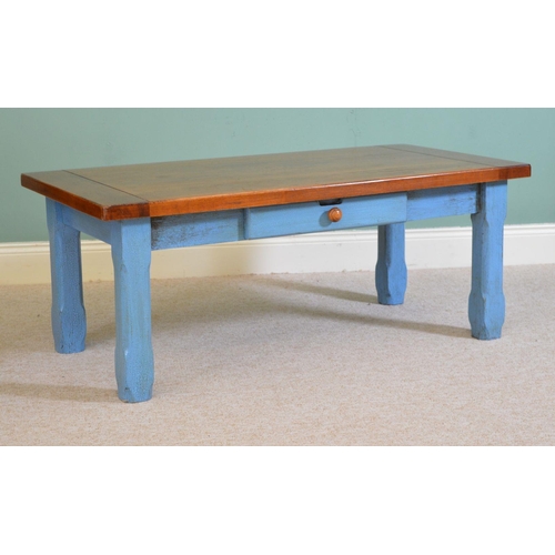 90 - VINTAGE PAINTED KITCHEN TABLE