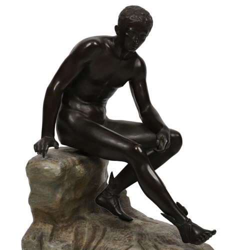 1 - 19TH-CENTURY BRONZE SCULPTURE