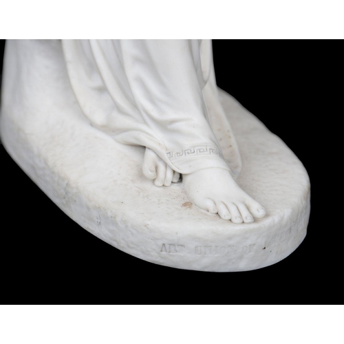 105 - COPELAND ART UNION PARIAN FIGURE