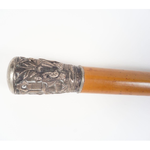 1165 - 19TH-CENTURY CHINESE WALKING STICK