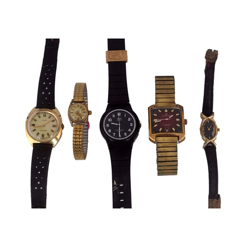 1229 - GROUP OF 5 WRIST WATCHES