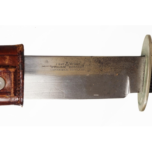 1231 - WILLIAM ROGERS OF SHEFFIELD BOWIE KNIFE