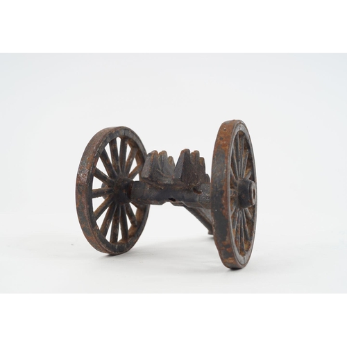 1241 - 19TH-CENTURY BRASS CANNON