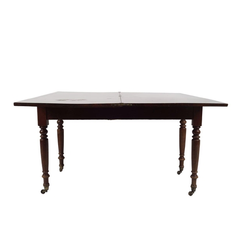 154 - 19TH-CENTURY MAHOGANY TEA TABLE