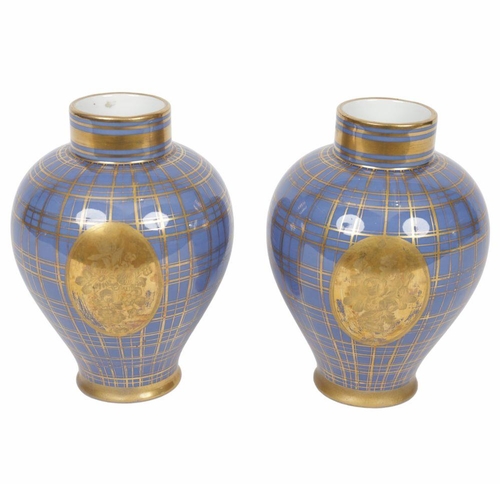 157 - PAIR 19TH-CENTURY FRENCH PORCELAIN VASES