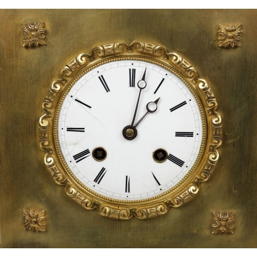 172 - 19TH-CENTURY FRENCH ORMOLU MANTEL CLOCK