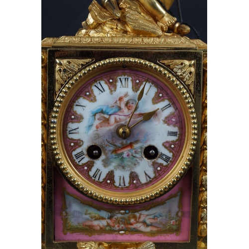 185 - RARE 19TH-CENTURY FRENCH ORMOLU CLOCK