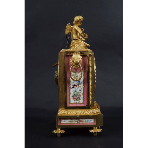 185 - RARE 19TH-CENTURY FRENCH ORMOLU CLOCK