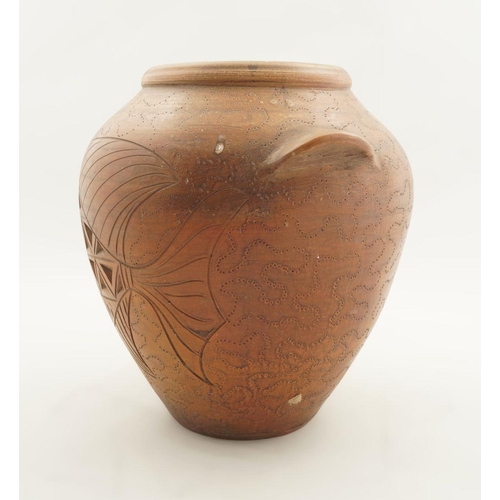 196 - 18/19TH-CENTURY EASTERN TERRACOTTA AMPHORA