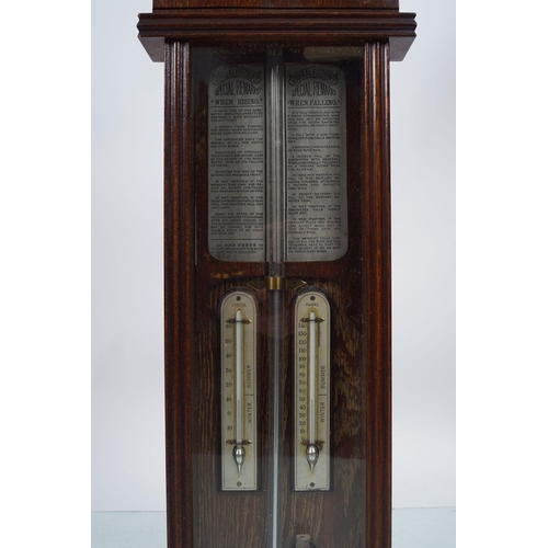 197 - 19TH-CENTURY FITZROY BAROMETER