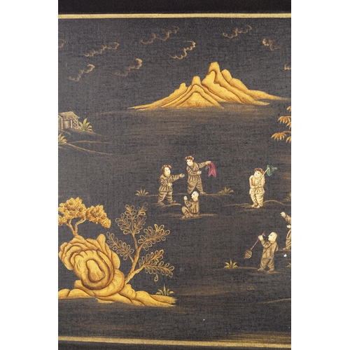 202 - WITHDRAWN CHINOISERIE TOLEWARE COFFEE TABLE