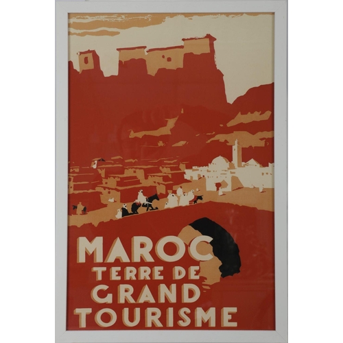 227 - 4 FRAMED TRAVEL POSTERS