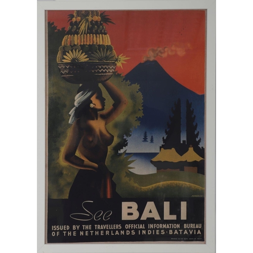 227 - 4 FRAMED TRAVEL POSTERS