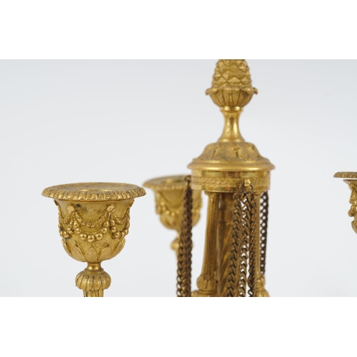 228 - PAIR 19TH-CENTURY ORMOLU CANDELABRAS