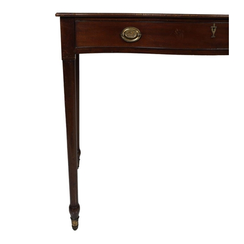 26 - GEORGE III MAHOGANY SIDE TABLE