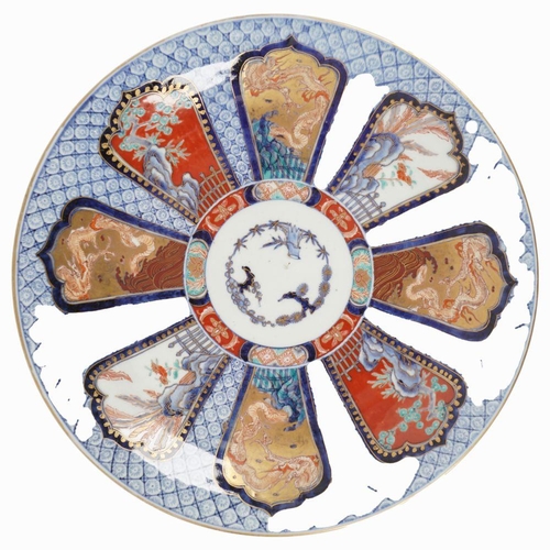 303 - LARGE 19TH-CENTURY IMARI CHARGER