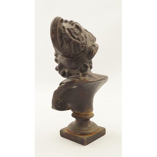 367 - 19TH-CENTURY FRENCH SCHOOL BRONZE BUST