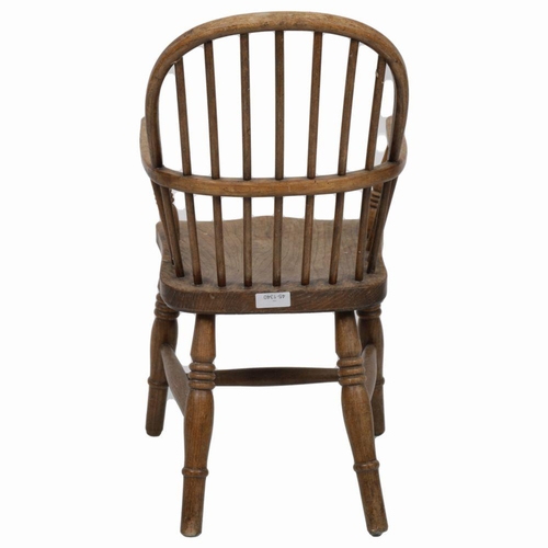 416 - 19TH-CENTURY CHILD'S WINDSOR CHAIR