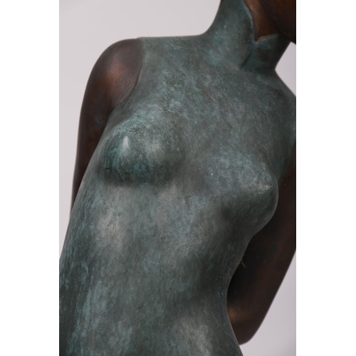 424 - LARGE BRONZE SCULPTURE