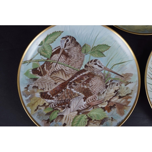 448 - SET OF 5 FRANKLIN PORCELAIN PLATES