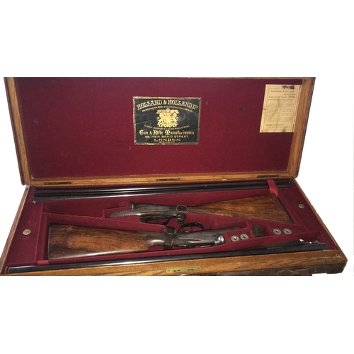 50 - PR 12 BORE BACK ACTION HOLLAND & HOLLAND SHOTGUNS