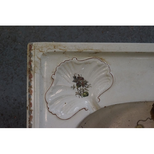 8 - VICTORIAN DELPH WASH HAND BASIN