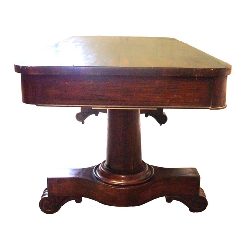 82 - WILLIAM IV ROSEWOOD LOW TABLE