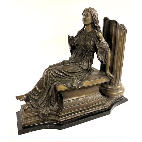 918 - 19TH-CENTURY FRENCH BRONZE SCULPTURE