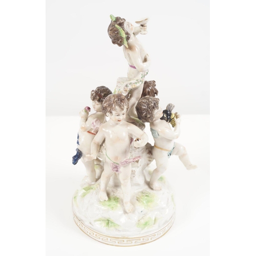 92 - 19TH-CENTURY GERMAN PORCELAIN GROUP