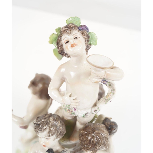 92 - 19TH-CENTURY GERMAN PORCELAIN GROUP