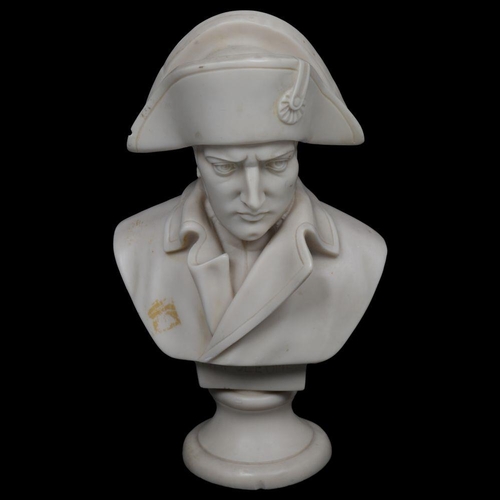 971 - FAUX MARBLE BUST OF NAPOLEON