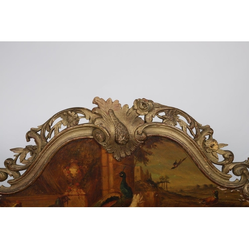 16 - 19TH-CENTURY CARVED GILTWOOD BENCH