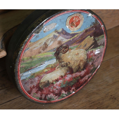 10 - EDWARDIAN BISCUIT TIN