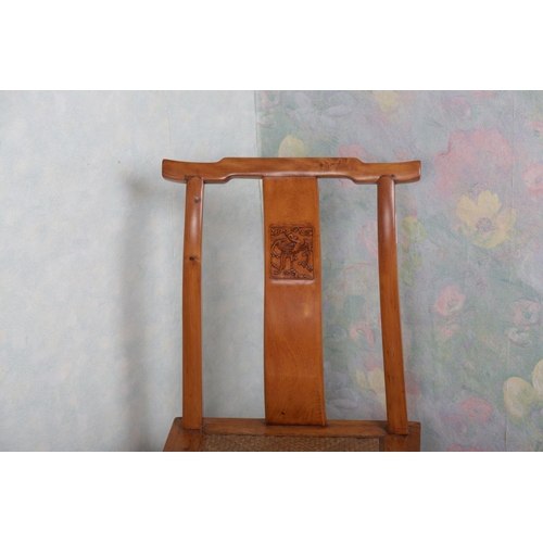 1011 - CHINESE ELM CHAIR