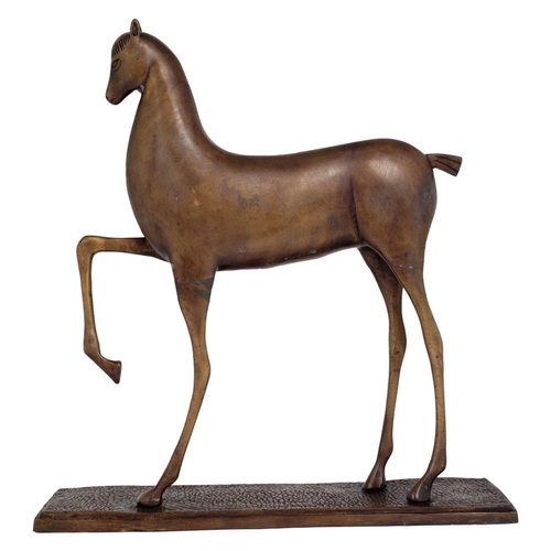 1118 - CONTEMPORARY BRONZE SCULPTURE