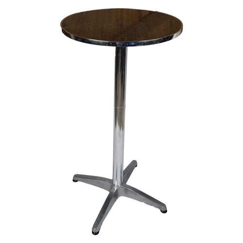 1150 - 2 STAINLESS STEEL BAR STOOLS