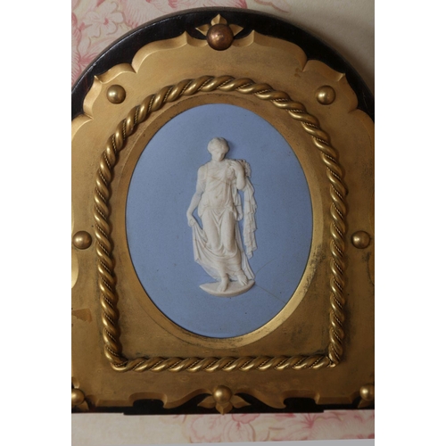 1178 - 19TH-CENTURY JASPERWARE PLAQUE