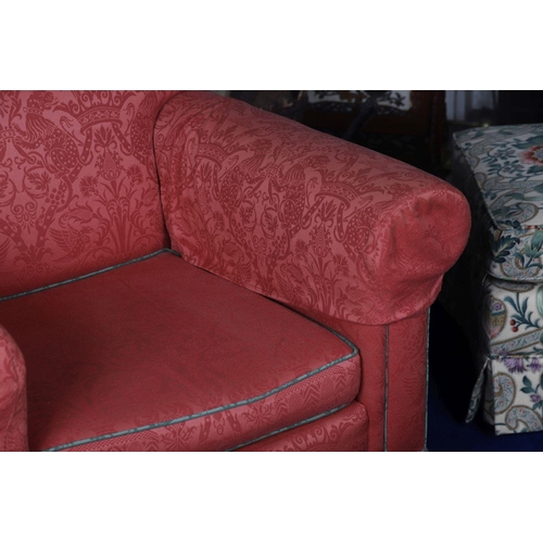 1197 - MODERN SCROLL BACK ARMCHAIR