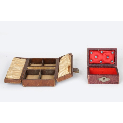 12 - LEATHER JEWELLERY BOX