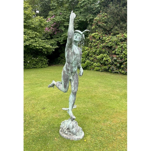 1311 - LARGE BRONZE GARDEN SCULPTURE