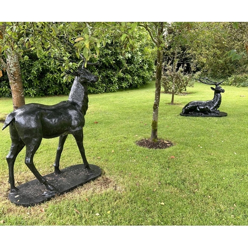 1347 - LARGE BRONZE GARDEN SCULPTURE