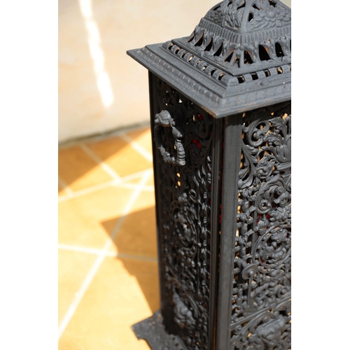 1368 - VICTORIAN CAST IRON HEATER