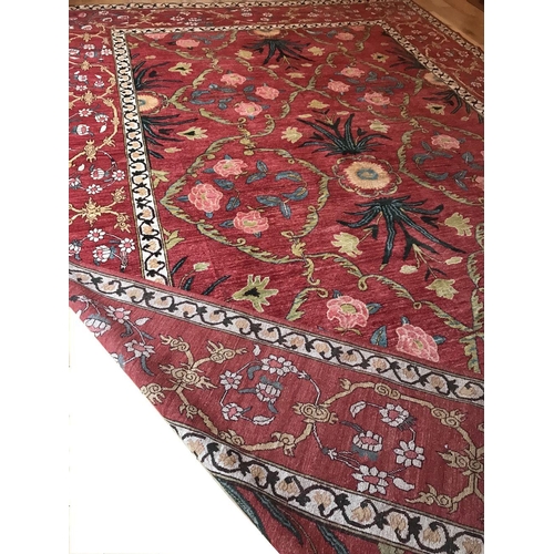 15 - MUGHAL HAND-WOVEN CARPET