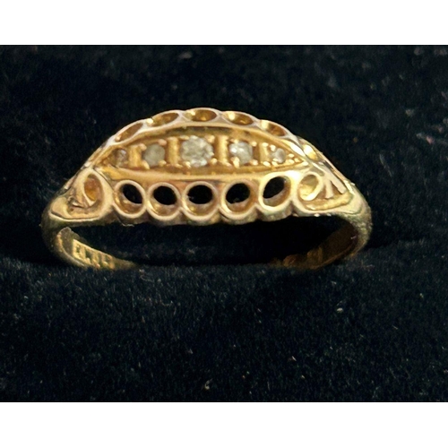 166 - 18K GOLD RING