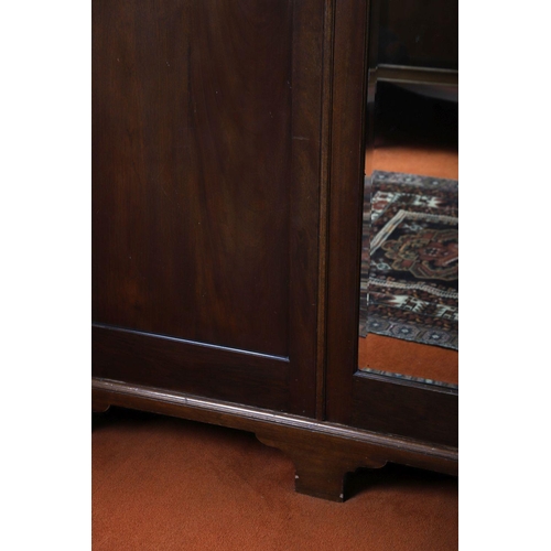 238 - EDWARDIAN MAHOGANY & JAPANNED WARDROBE