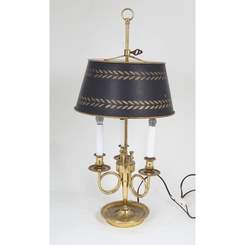 275 - FRENCH BOUILLOTTE BRASS DESK LAMP