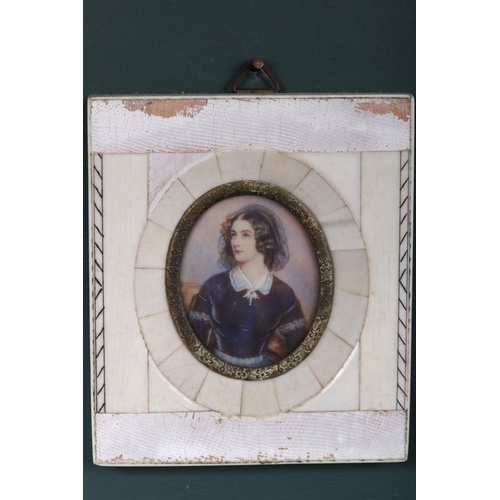 276 - PAIR OF 19TH-CENTURY PORTRAIT MINIATURES