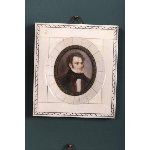 276 - PAIR OF 19TH-CENTURY PORTRAIT MINIATURES