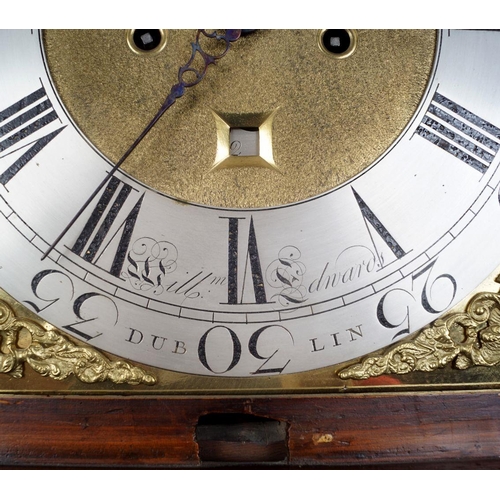 28 - 18TH-CENTURY DUBLIN LONGCASE CLOCK