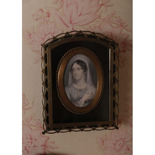 308 - 18TH-CENTURY PORTRAIT MINIATURE